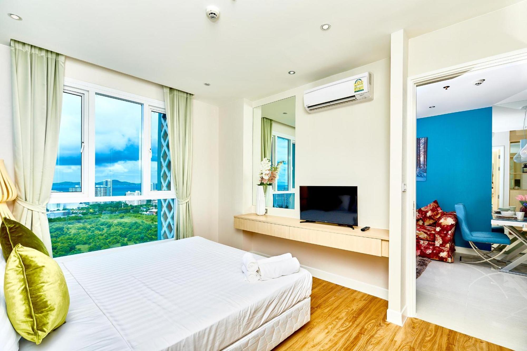 Grande Carribean - Seaview - Jomtien -Free Taxi From The Airport Apartment Pattaya ภายนอก รูปภาพ